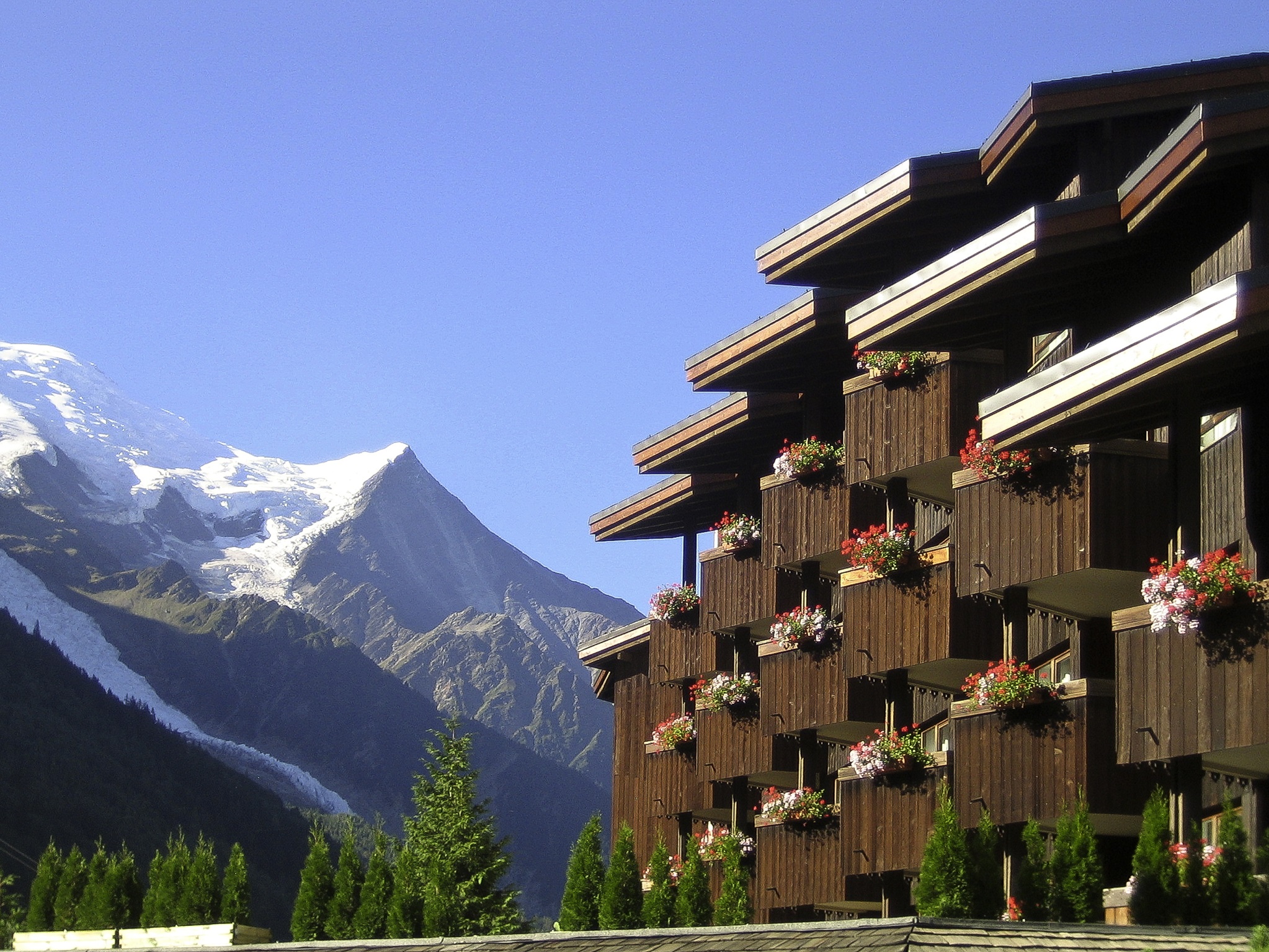Mountain view from Lykke Spa & Hotel