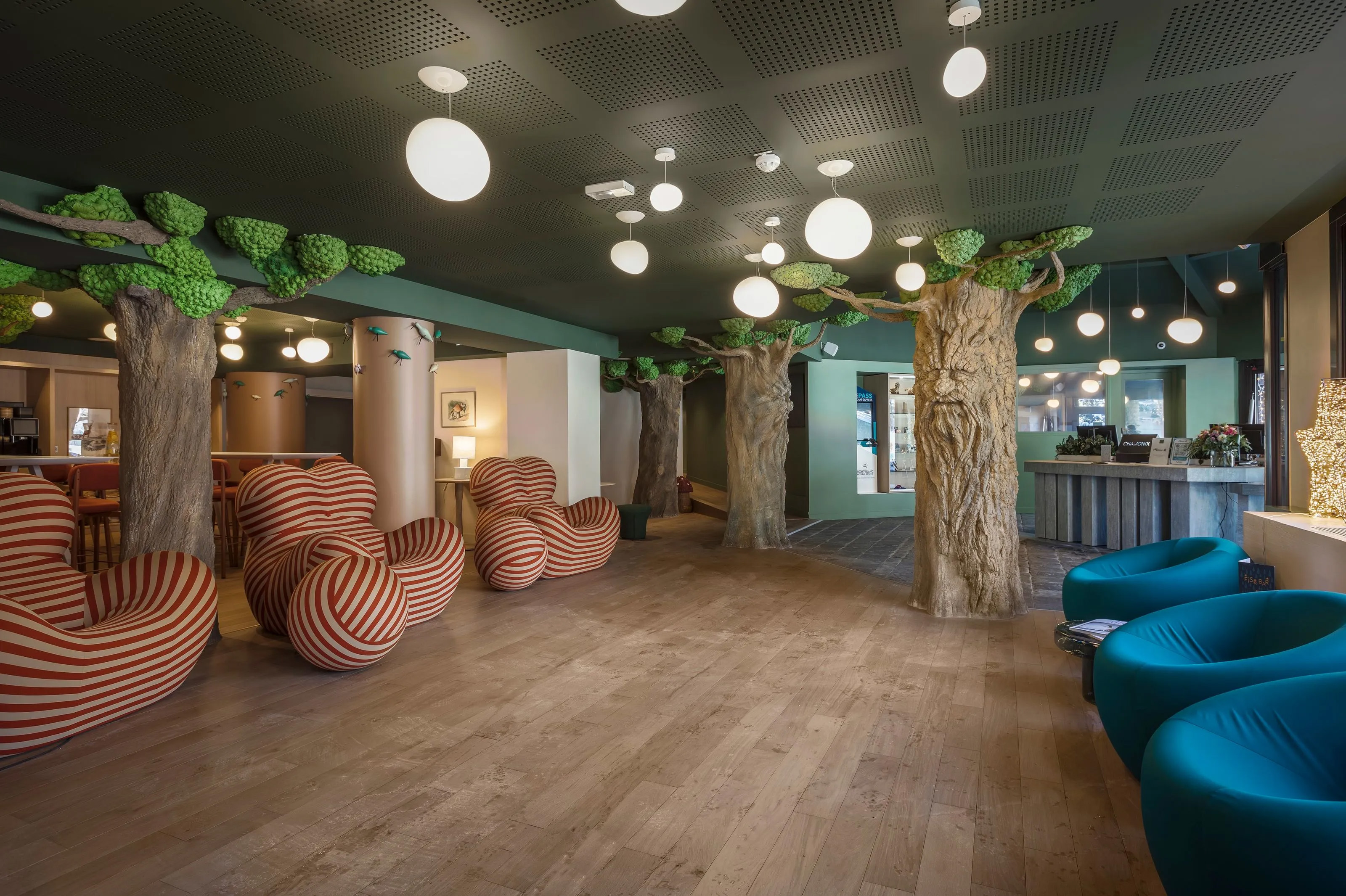 Reception at Lykke Spa & Hotel